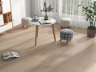 揚子地板淺色木地板北歐風產品效果圖_5